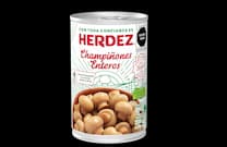 Lata de champiñones enteros de 380 gramos
